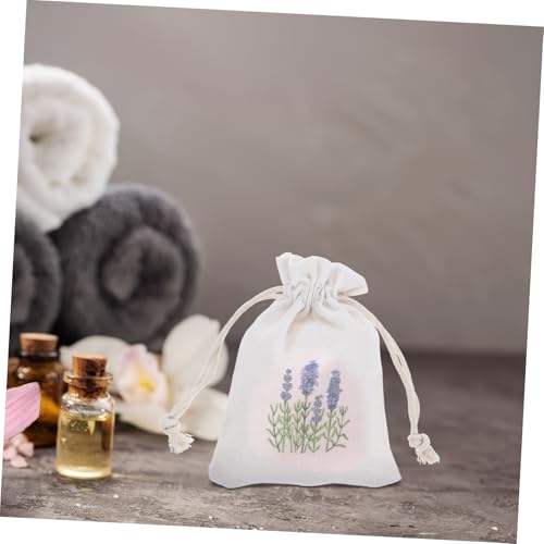 10 bolsas de saco con lavanda para regalos y decoración miniatura 7