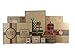 Christmas Gift Box Set - 44 Count Kraft Christmas Supplies Bundle Includes Gi...