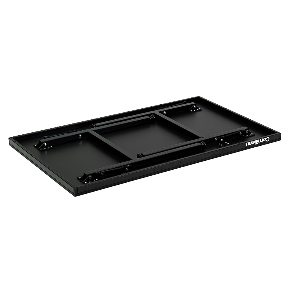Cornilleau - Mini Table de Ping-Pong Intérieure – Table Compacte Pliable – Plateau Gris 12 mm – Idéale pour Enfants et Adultes – Facile à Ranger et à Transporter