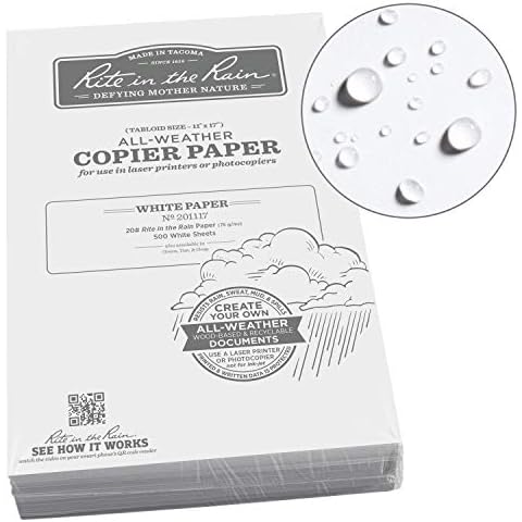 Rite in the Rain Weatherproof Laser Paper 11"x17" Cover