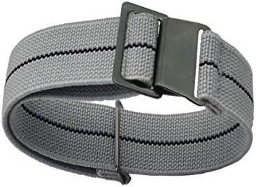 OnthelevelFrench Troops Parachute Bag for Nylon Elastic Belt Watchband 18mm 20mm 22mm Watch Strap
