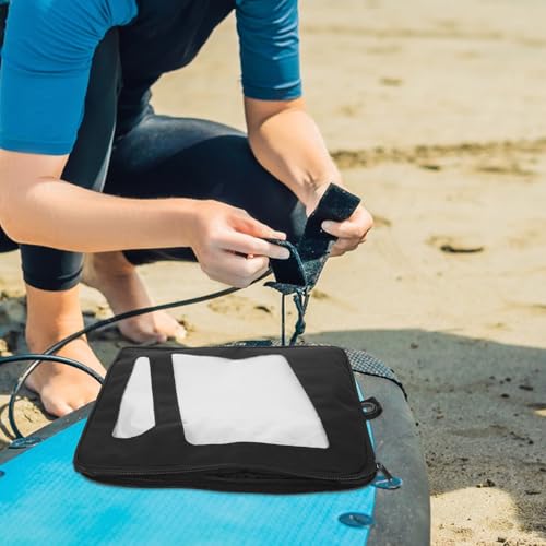 Estuche para aletas de surf que soluciona la pérdida de tornillos pequeños en la arena 7