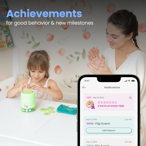 Image of Educational Toy for Kids w /a Mobile app for Parents. Customize it, Track Progress, & Access Resources to Teach Kids Healthy Habits that Last. Replace Behavior Charts & Reward Charts.