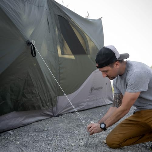 Gazelle Tents T4 Tandem Hub Tent 8 Personas 78x94x165 miniatura 4
