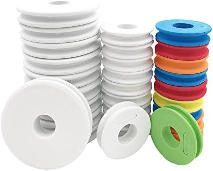 Mimilure Foam Sponge Wrapped Wire Fishing Winding Board Fishing Line Board Spool Fishing Line Accessories Rig Winders