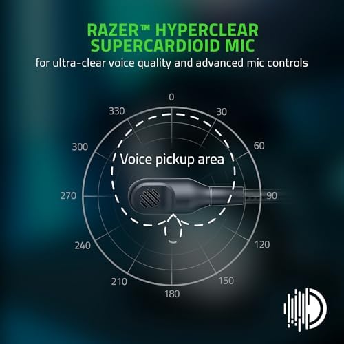 Razer BlackShark V2 Pro - PC Kablosuz Premium Esports Kulaklık (HyperSpeed Wireless Teknolojisi, Triforce Titanium 50 mm Sürücü, HyperClear Supercardioid Mikrofon) Beyaz - Görsel 5