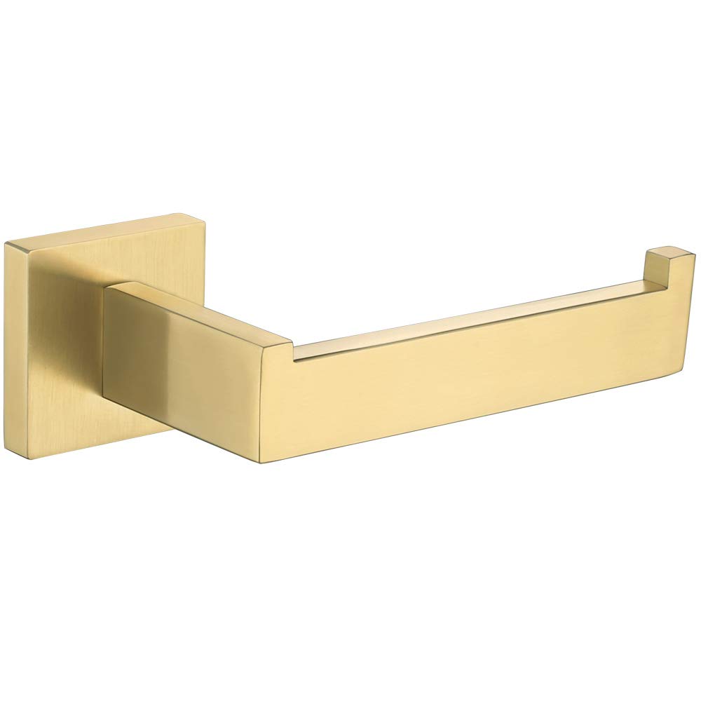 Suyar Porta carta igienica, in acciaio inox SUS304, porta carta igienica da parete, oro spazzolato