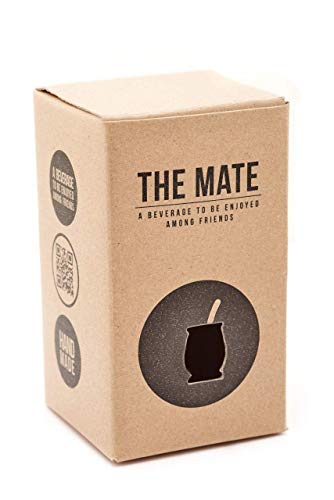 Balibetov [New Yerba Mate Wood Gourd Set - Traditional Palo Santo And Aluminum (Mate Cup) With Bombilla (Yerba Mate Straw) (Wood Wrapped In Alumium) #TOP7