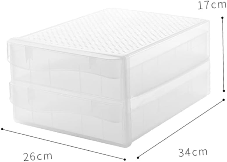 1pc Refrigerator Egg Container Storage Tray for up to Eggs Plastic Holder for Organization for Home and Kitchen Use