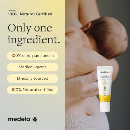 Image of Medela Sore Nipple Kit | Purelan Lanolin Cream & Hydrogel Pads | 2Ct (Pack of 12)
