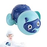 Forma de Tortuga Adorable: Diseñado para cautivar las mentes jóvenes, este juguete de baño de tortugas nadadoras combina vibrantes y una silueta encantadora de tortuga, asegurando que la hora del baño se convierta en una actividad inmersiva llena de alegría y descubrimiento, ideal para fomentar la curiosidad y el juego imaginativo en el agua mientras los niños disfrutan de la diversión acuática con este compañero flotante.