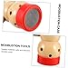 SOIMISS Automatic Moxa Burner Box for Home Use Portable Moxibustion Device Gourd Design for Belly Button Therapy Wood Material Easy to Operate