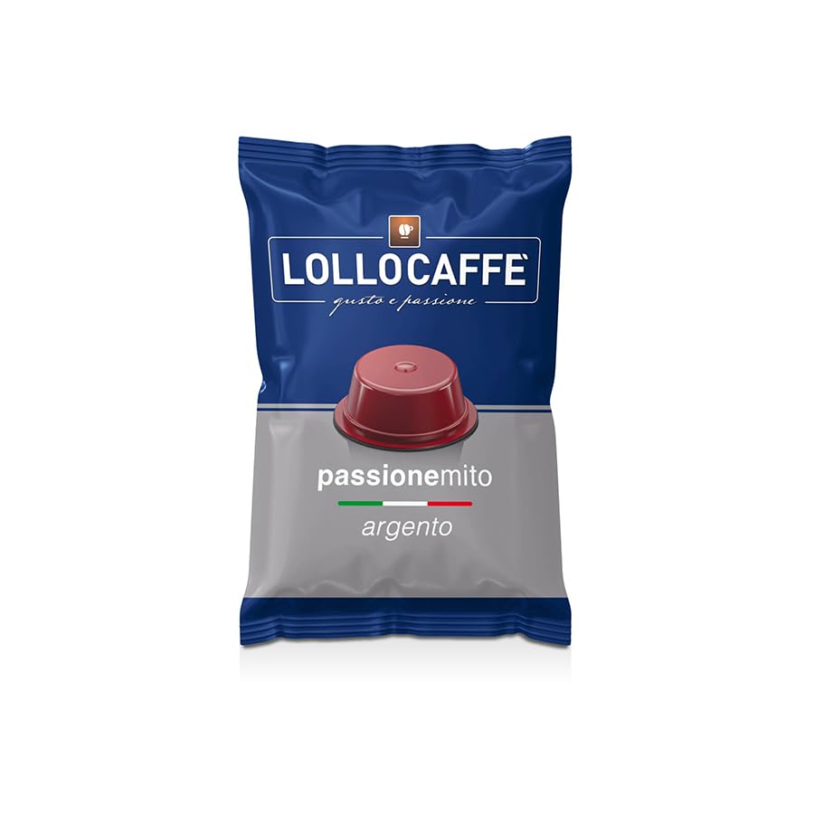 600 Capsule Lollo Compatibili A Modo Mio Miscela Argento Espresso