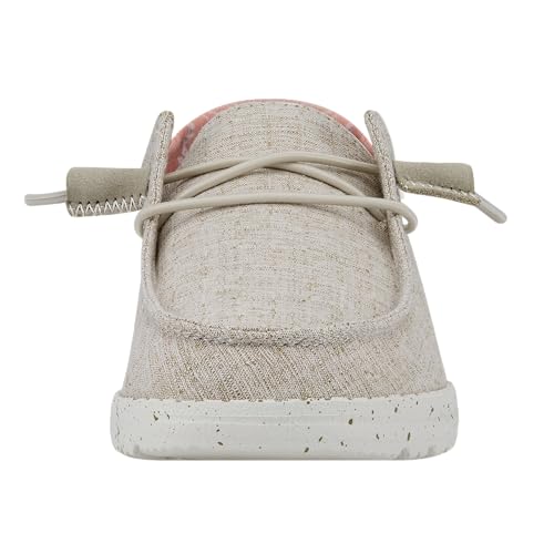 Image of HEYDUDE Women's Wendy Chambray | Women's Shoes | Women's Lace Up Loafers | Comfortable & Light-Weight