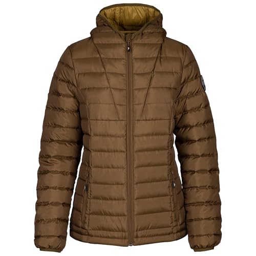 Trespass Womens Padded Down Jacket with Ripstop Fabric and Hood Bartush