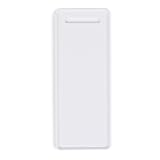 Ultra Slim Wall Holder for Philips Hue Light Dimmer Switch Remote V1, UHOLDZU Aluminum Invisible Remote Control Holder for The Hue Dimmer Switch Wall Plate Replacement (White)
