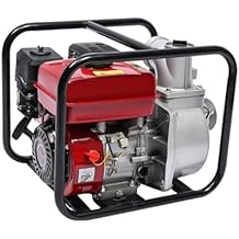 4 Stroke 7.5 HP Gasoline Transfer Water Pump, 3 Inch Gas-Powered Semi-Trash 210CC High Pressure Garden Gasoline Irrigation Pump With 3L Fuel Tank, For Farmland Agricultural Irrigation