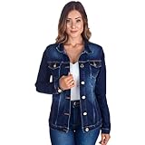 Jaqueta Jeans HNO Jeans Confort Plus Azul