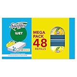 Swiffer Wischtücher für Besen mit einem frischen Duft der offenen Luft, 48 Stück, für eine einfache und schnelle Reinigung
