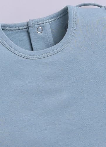 Image of BABYGO Baby Half Sleeve Rompers 100% Cotton for New Born Baby|Daily Suits for Baby Boys & Girls| 0-3M| 3-6M|6-9M|Onesies| Infant Clothes | Pack of 1
