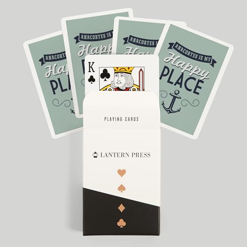 Baraja de 52 Cartas Póker Anacortes Washington miniatura 6