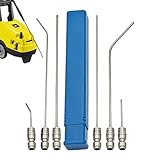 Hochdruckreiniger-Verlängerungsdüse, Schnellverbindungs-Edelstahl-Düsen, Hochdruckreiniger-Zubehör – für Dachrinne, Dach, Boden, Unterhaus, Auto, Garten, Reinigung, Waschservice, tägliche AC