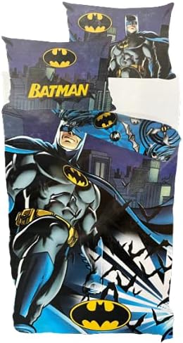 Official DC Comics Batman Single Duvet Cover Set