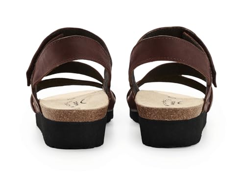 Image of NAOT Kayla Women's Sandals - Supportive 3-Strap Design with Backstrap, Cork & Latex Footbed - Arch Support - Travel-Friendly Comfortable Walking Sandals for All-Day Wear