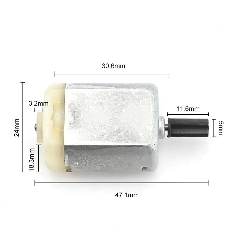 Actionneur de verrouillage de porte centrale efficace 12V DC 5pcs