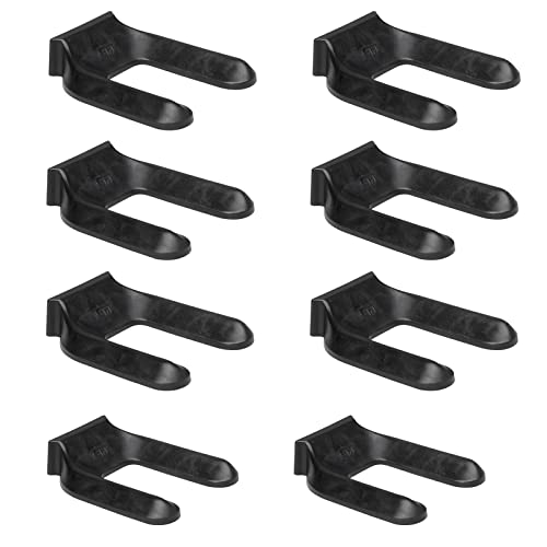 Blocchi di allineamento universali antiscivolo per auto, 8 pezzi, cuscinetti antiscivolo e fermi, blocchi di trazione resistenti per parcheggio sicuro e stabilizzazione