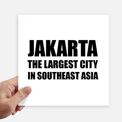 Decal Jakarta Autocollants 20CM Multicolore Mur et Ordinateur 4Pcs