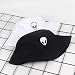 CAR-TOBBY Blanco y Negro Resistente Alien Cubo Gorro Unisex Tapas Cadera Salto...