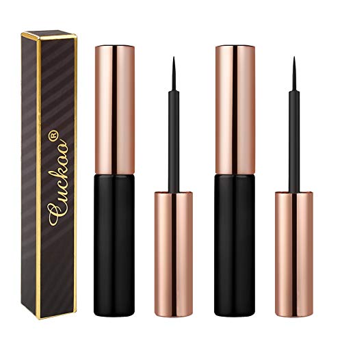 Magnetic Eyeliner Black Eyeliner Natural Look,Waterproof and Smudge Resistant Magnetic Liner 2 X 5ML / Two tubes