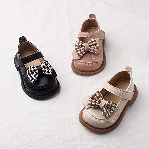 Kids Girls Dress Shoes Bow Tie Soft Bottom Princess Shoes Summer Outdoor Soft Rubber Sole Little Girl Sandals Size 83