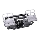 VIRPIL Controls R1-FALCON Rudder Pedals (3 Achsen Flugsimulator Pedale, PC, HOTAS, Space Sim, Helikopter, Präzise Steuerung)