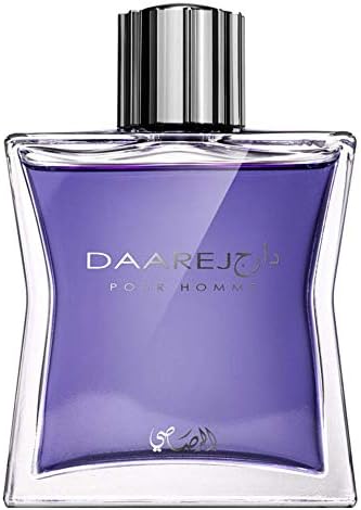 Daarej for Men EDP - Eau De Parfum 100ML (3.4 oz) | Enchanting Patchouli, Sandalwood with Subtle Essence of Vanilla and Rose | Elegant bottle | by Rasasi