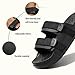 Lidardar Men's Sport Sandals Comfort Fashion cushioning Lightweight EVA Non-Slip Slides with Arch Support, Adjustable Double Buckle, Soft Breathable Fabric for Summer, Beach, Home Outdoor Use