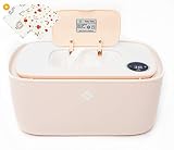 EZ Baby Trendy Wipes Warmer Dispenser Holder - Portable, Plugin, Comfortable Diaper Changing Experie