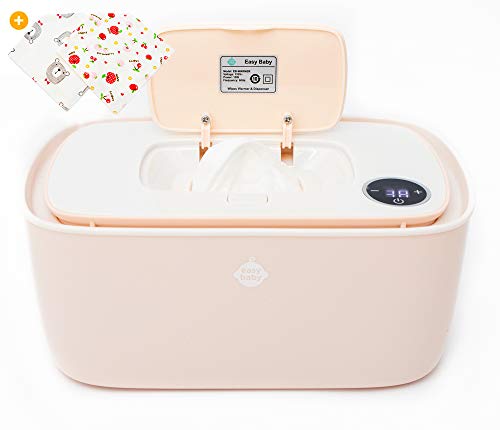 Ez Baby Trendy Wipes Warmer Dispenser Holder - Portable, Plugin, Comfortable Diaper Changing Experience - Infant, Newborn, Baby- (Pink) #TOP28