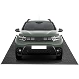 Kistrba Eindämmungsmatte 7’9 x 16’ Garagenbodenmatten für Toyota Yaris Cross, Garagenmatte Auto wasserdichte Hochleistungsmatten für Autos zum Schutz vor Regen, Schnee und Schlamm