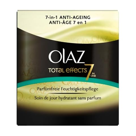 Olaz Total Effects Feuchtigkeitsspendende Tagespflege parfümfrei Cover