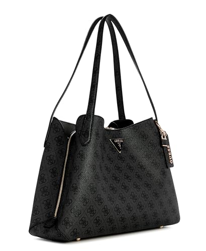 GUESS Jeans Black Polyethylene Women's Handbag2