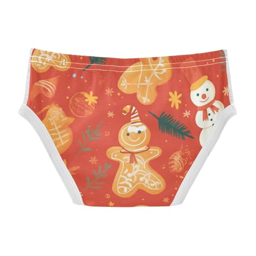Gingerbread Cookies Toddler Boy Soft Kids Underwear Breathable Undies2