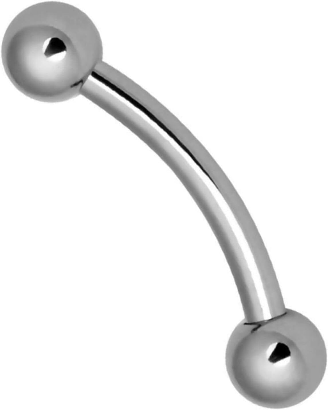 Rouge Moulin Curved Barbel Piercing