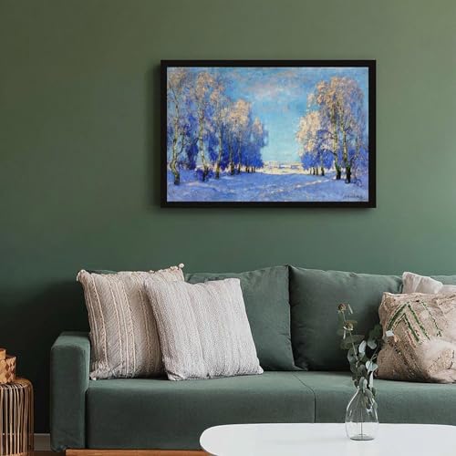Impression sur toile Konstantin Gorbatov d'exception cadre suspendu 50x76 - 6