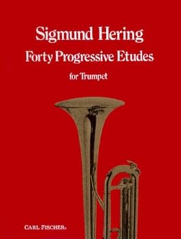 Paperback Forty Progressive Etudes For Trumpet [German] Book