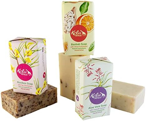 Kelu Africa Handcrafted Soap - Pack of 3