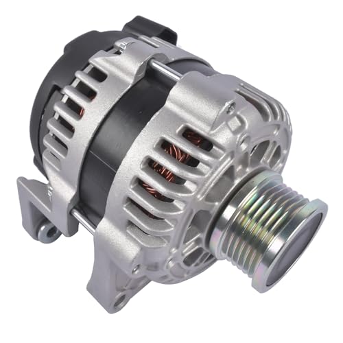 TEKKOAUTO Alternator 12V 100Amp CW 6-Groove Replacement for Chevy Sonic 2012-2018 L4 1.8L 13500577 13595628