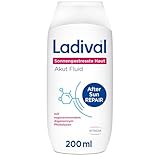 Ladival Sonnengestresste Haut Akut Fluid- After Sun Repair für den Körper, regeneriert mit Photolyase, feuchtigkeitsspendend, kühlend, mit Panthenol und Vitamin E, 200ml