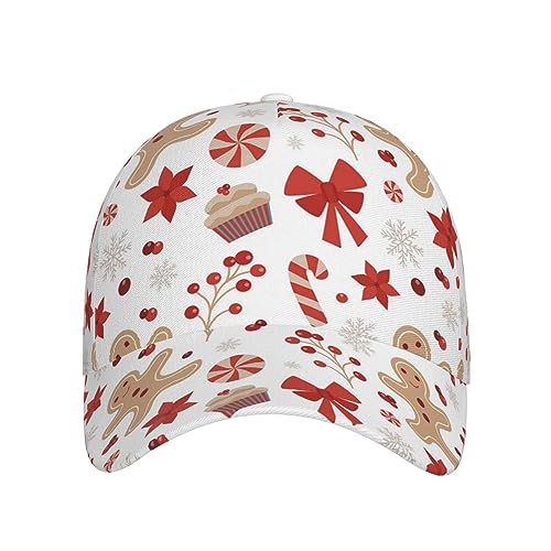 [RFSHOPT] �W���W���[�u���b�h�ƃN���X�}�X�̃V�[�����X�ȃp�^�[�� �싅�X �L���b�v �ʋC �����y�� Baseball Cap �X�q �I�[�v�����b�V�� �x�[�X�{�[���L���b�v ���Ă��~�� �J�W���A�� �o�R �ނ� �^�] �����j���O �A�E�g�h�A